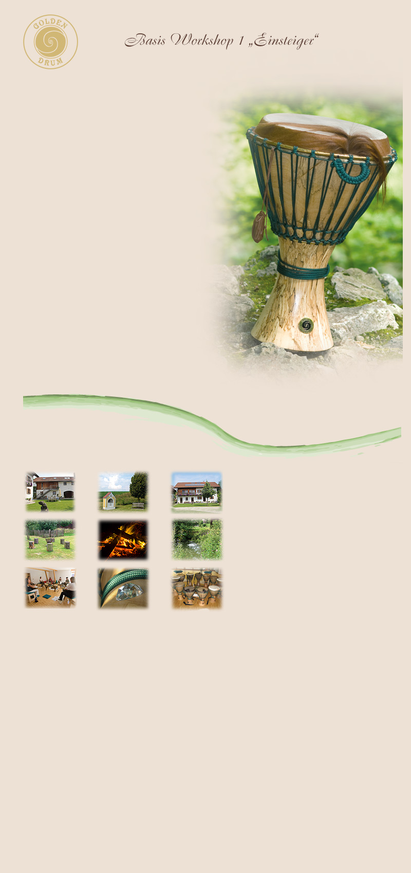 Golden Drum - Workshops