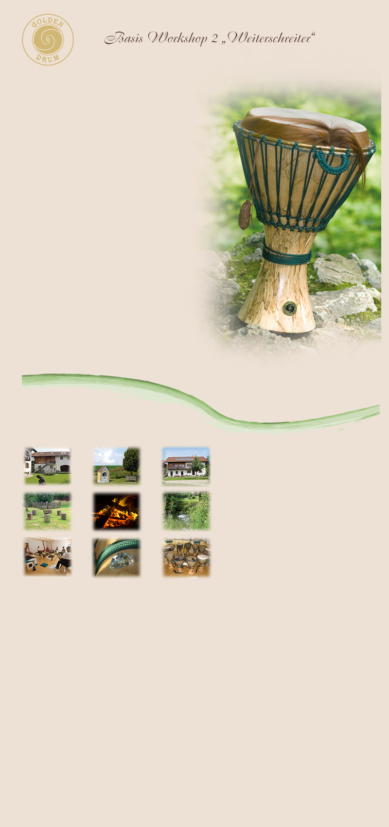 Golden Drum - Workshops